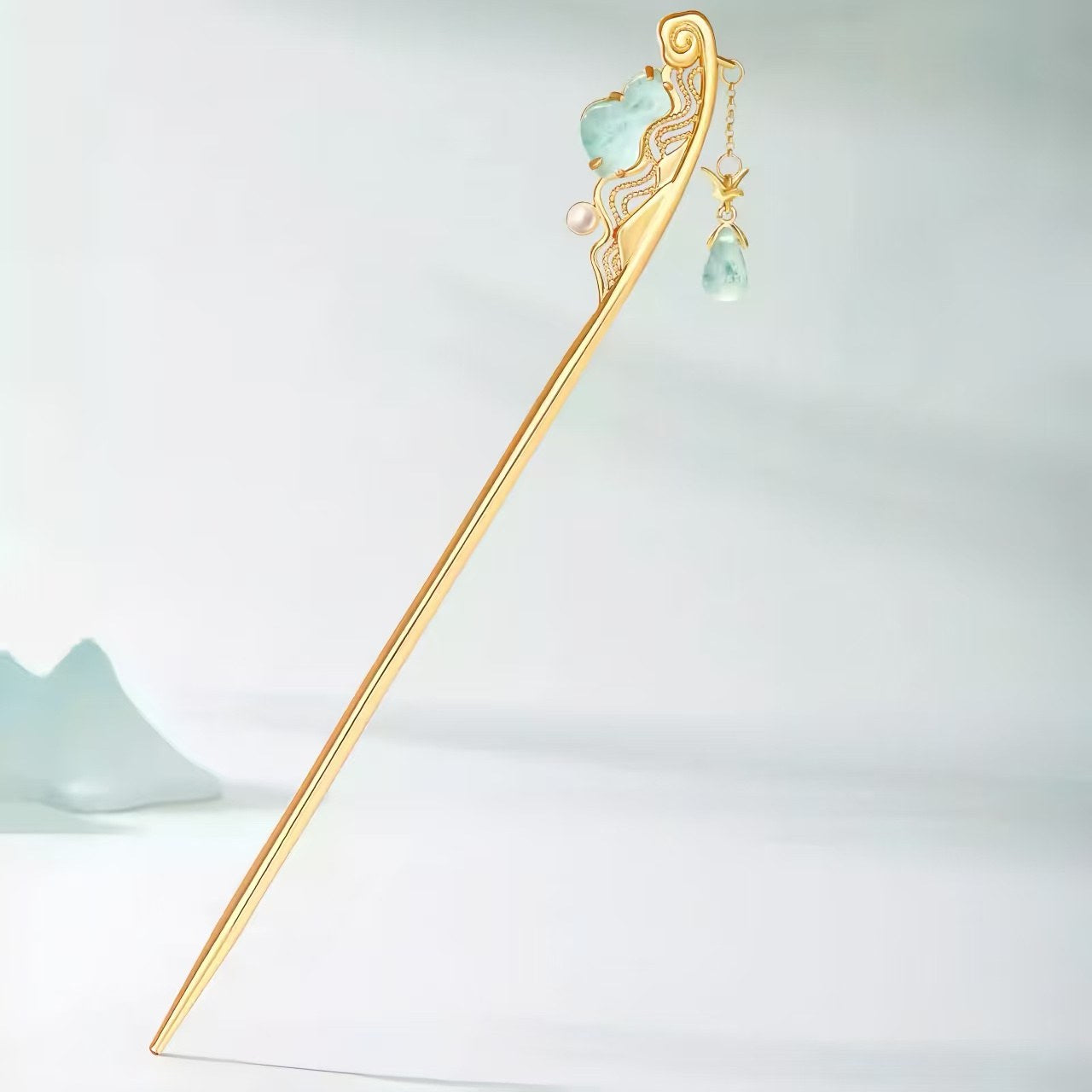 The Palace Museum Thousand-Mile River and Mountains Hairpin