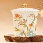The Palace Museum Daylily Carefree Bone China Mug