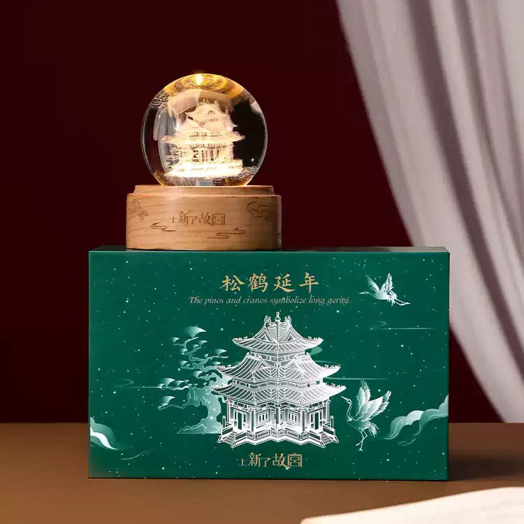 Shangxinle Forbidden City Crystal Ball Ornament of the Forbidden City Corner Tower