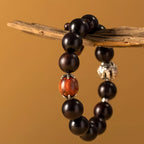 The Palace Museum Dragon-Patterned Rosewood Wooden Bracelet Gift