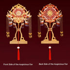 The Palace Museum Phoenix Crown and Brocade Robe with Round Fan Gift