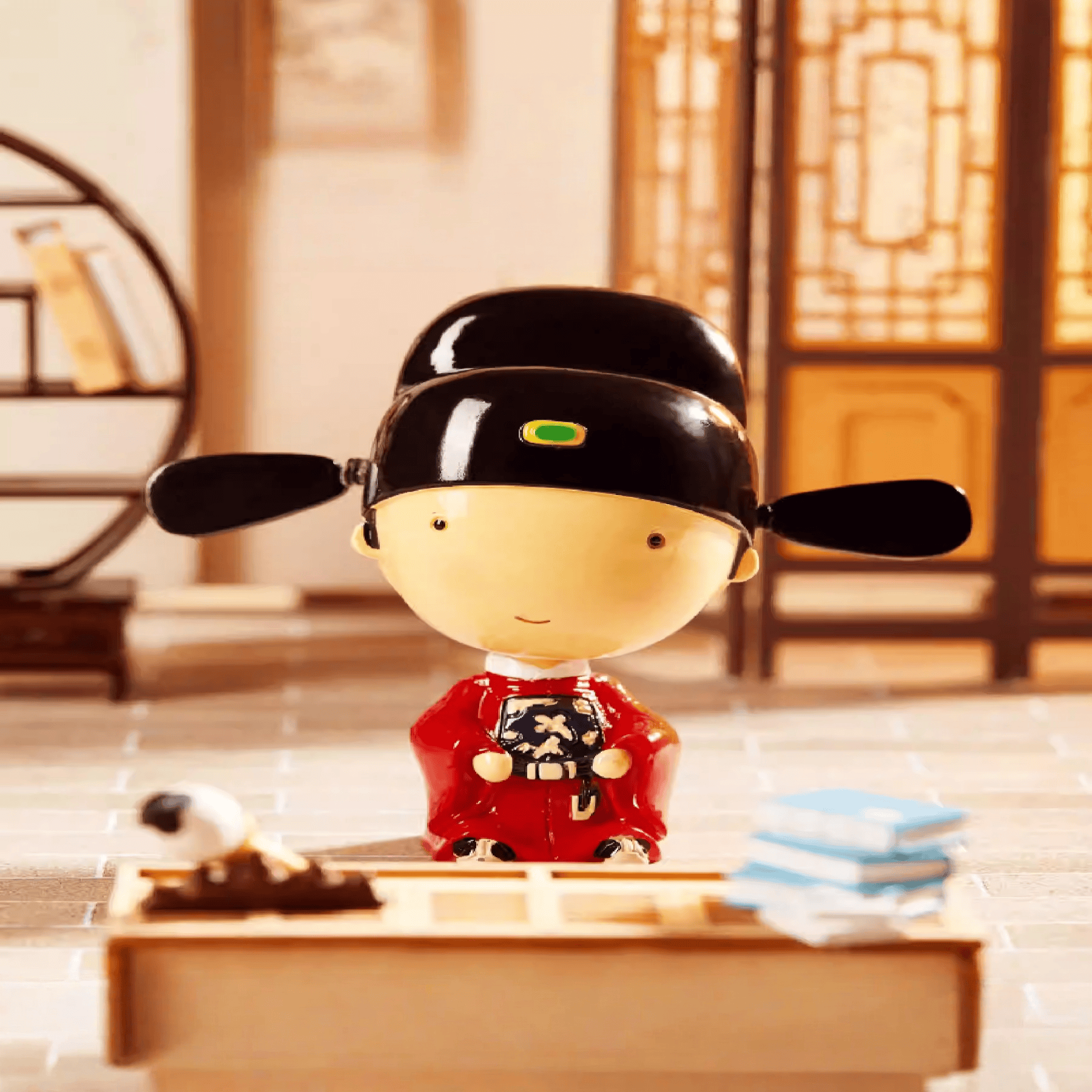 The Palace Museum Exam Success & Top Scholar Honor Figurine