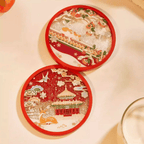 The Palace Museum Palace Museum Snow Silicone Coaster