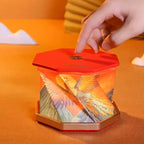 Shangxinle Forbidden City Desktop Warm Rotating Paper Art Lamp