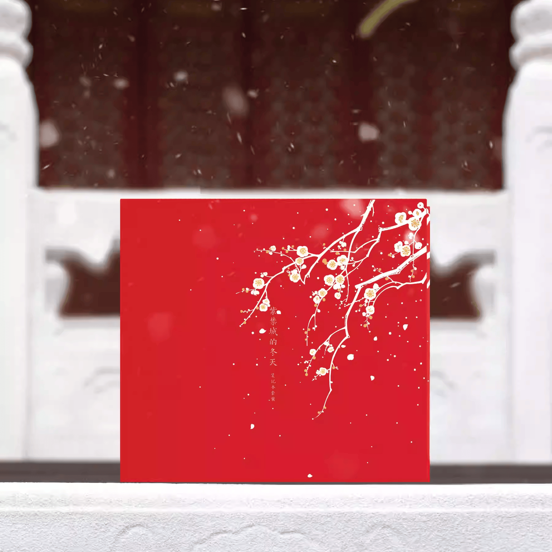 The Palace Museum Cat Four Seasons Hand-Painted Set