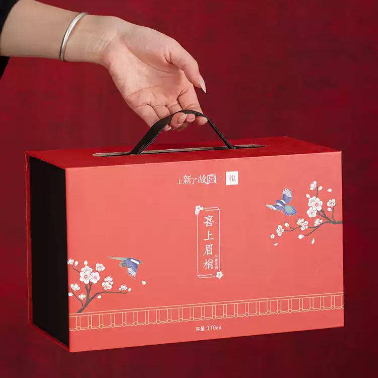 Shangxinle Forbidden City Ceramic High-end Tea Double Cup Lid Bowl