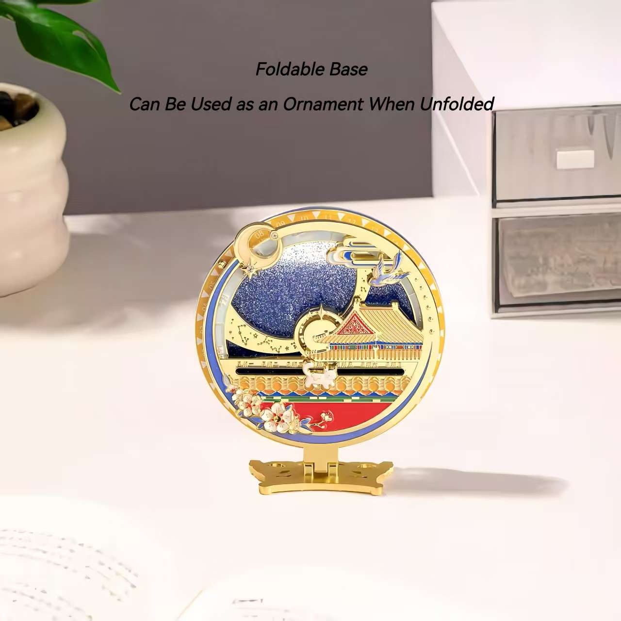 The Palace Museum Forbidden City Time Perpetual Calendar Fridge Magnet