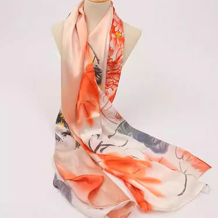 Rui Fu Xiang Mulberry Silk Women's Scarfs