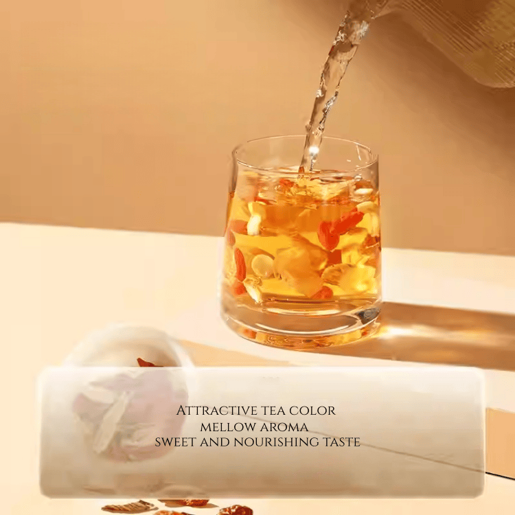 Beijing Tongrentang Astragalus Ginseng Goji Four Treasures Tea
