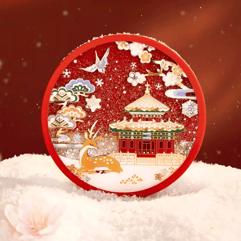 The Palace Museum Palace Museum Snow Silicone Coaster