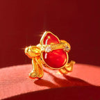 The Palace Museum Fu Lu Xin Xi Gourd Earrings