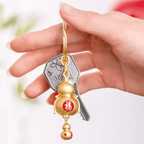 The Palace Museum Double Blessings Gourd Keychain