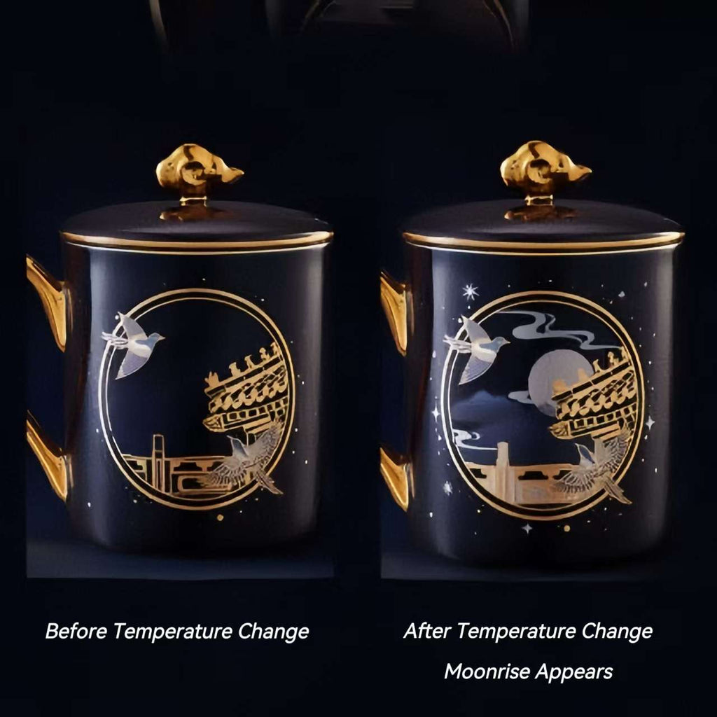 The Palace Museum Perfect Moments Couple's Matching Temperature-Sensitive Mugs