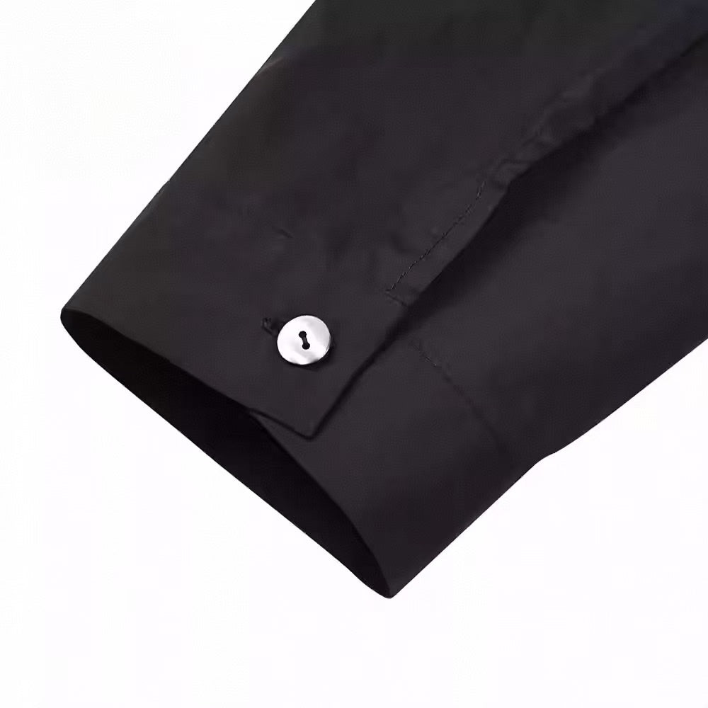 Rui Fu Xiang Versatile Round-Neck Men's Shirts