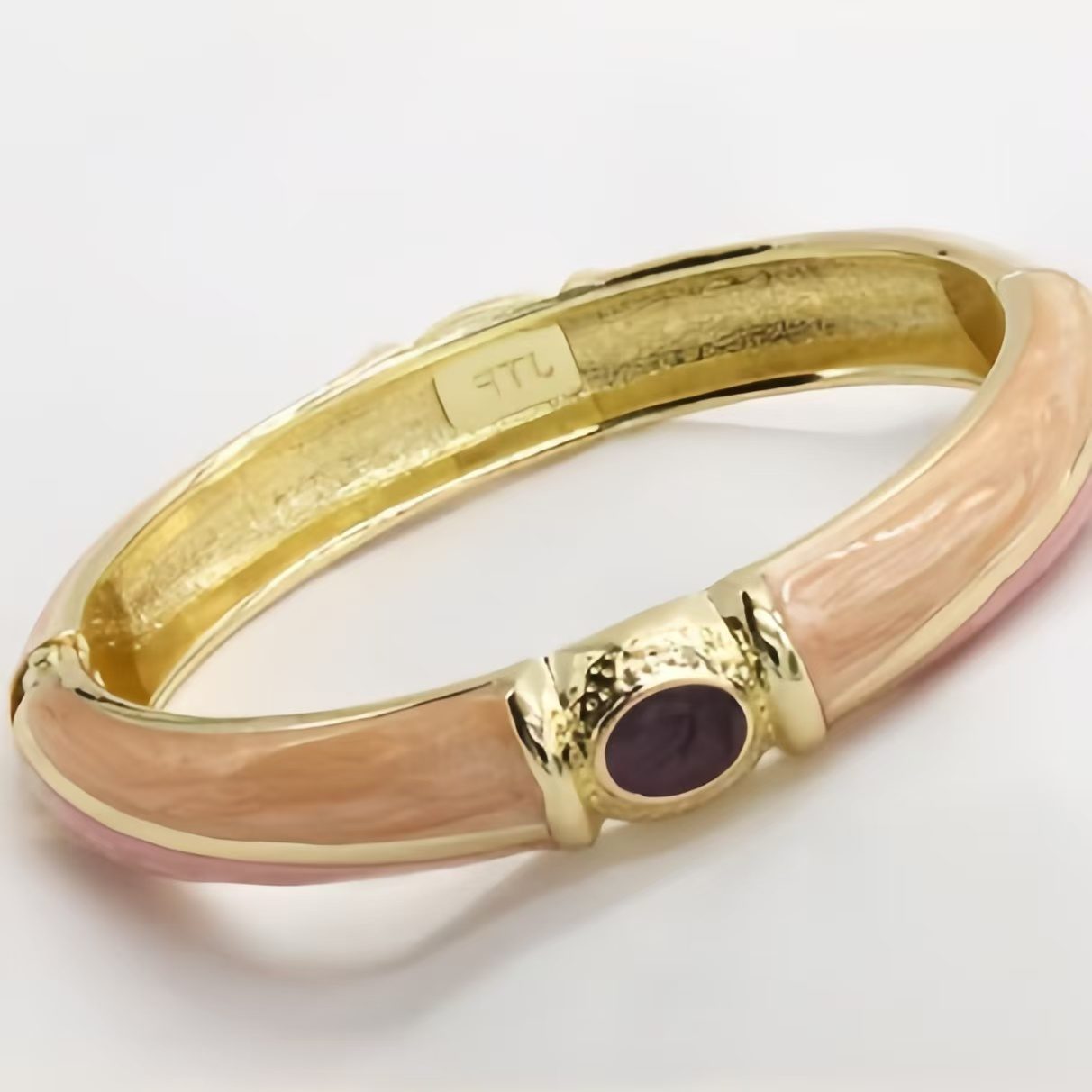 The Cloisonne Enameled  Bangle Open-Ended Women's