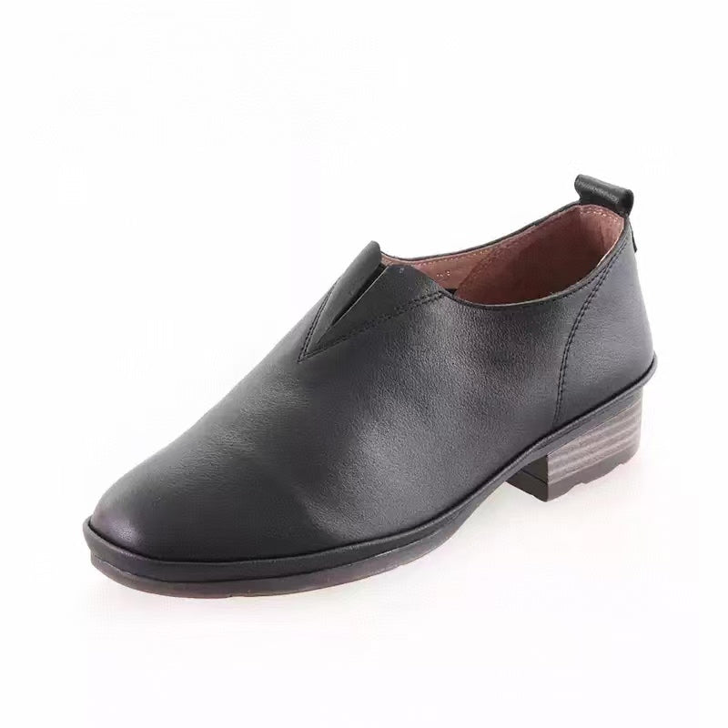 Neilan Sheng  Low-Heel Casual Leather Women's Shoes