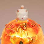 Shangxinle Forbidden City Strawberry Weather Bottle Night Light