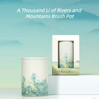 The Palace Museum A Thousand Li of Rivers and Mountains Brush Pot