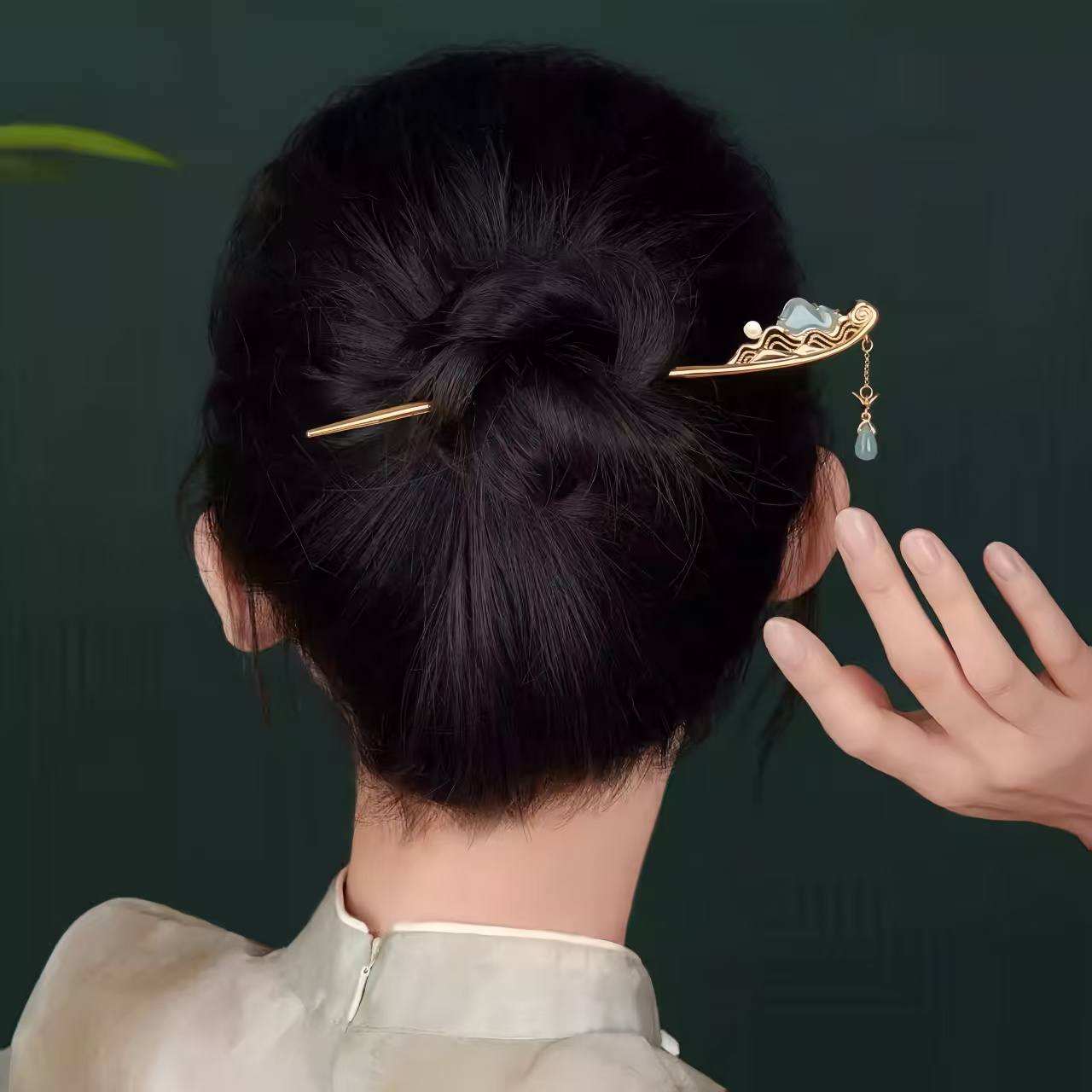 The Palace Museum Thousand-Mile River and Mountains Hairpin