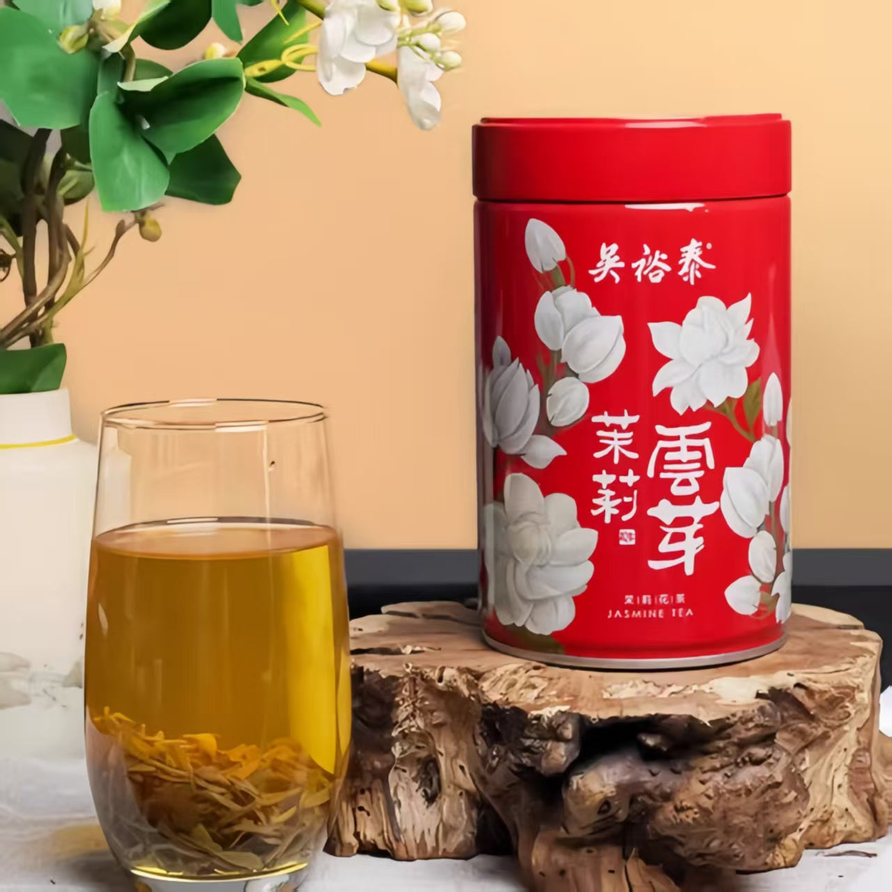 Wu Yutai Eight-Fire Intangible Cultural Jasmine Cloud Bud Teas