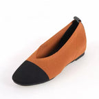 Neilan Sheng Flat Knit Mesh Commuter Color-Block Slip-On Casual Women's Shoes