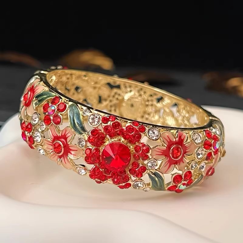 The Cloisonne Enamel Bracelet Antique-Style Jewelry