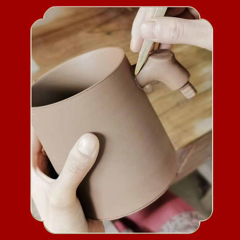 Shangxinle Forbidden City Ceramic Office Tea Leakage Cup